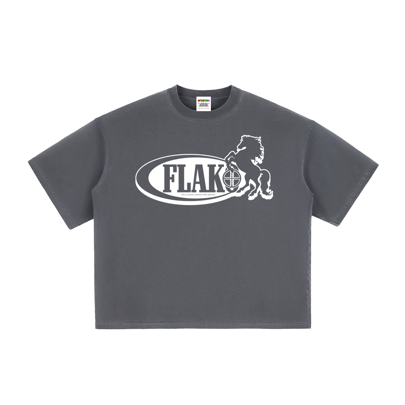 Flako the Stallion Vintage Washed Boxy T-Shirt - The APEX Collection ...