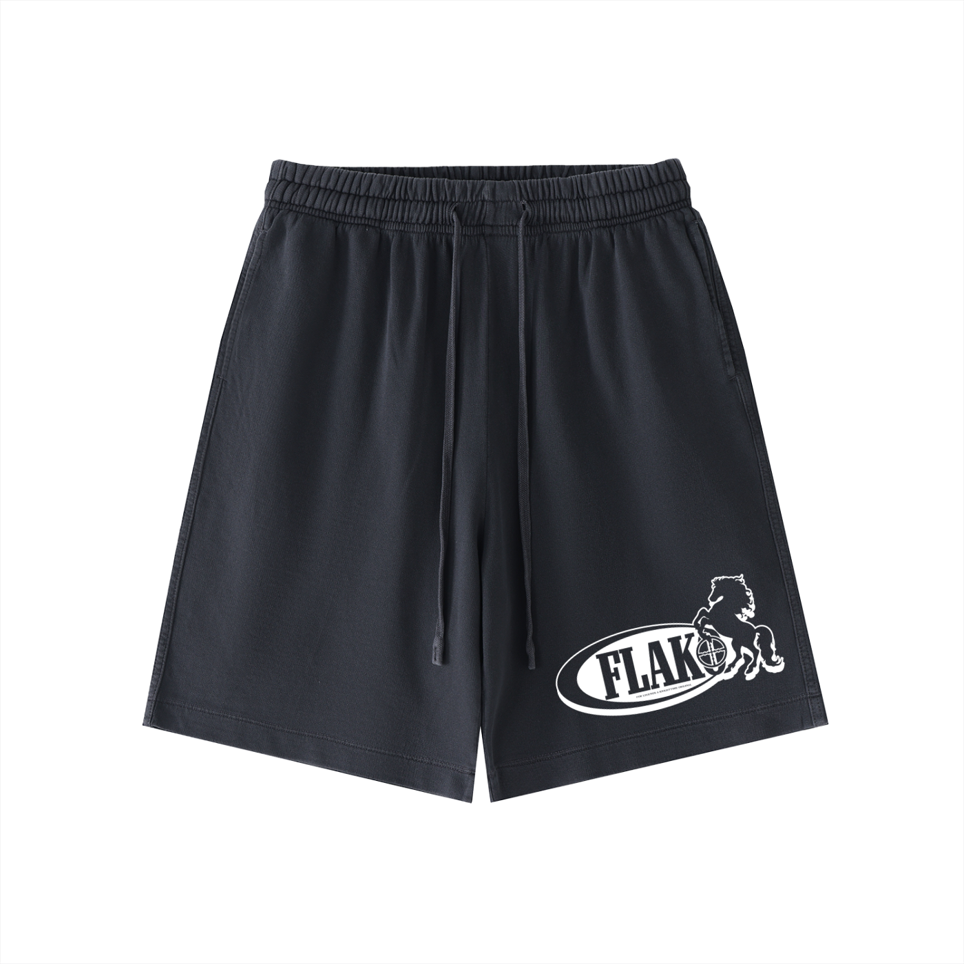 Flako The Stallion Vintage Wash Cotton Shorts - The Apex Collection